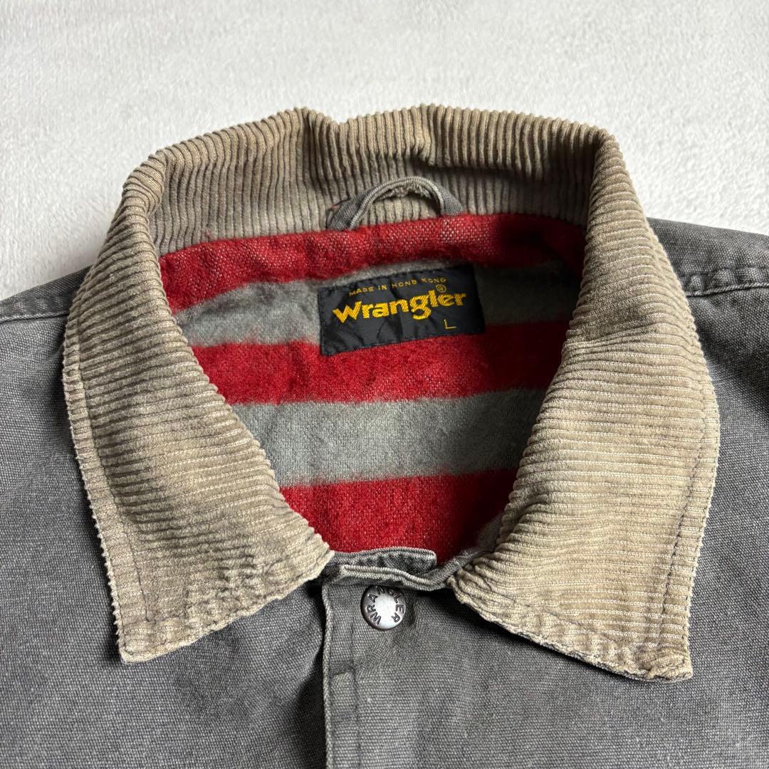 80s-90s ラングラー　ダックハンティングジャケット　フリースブランケット