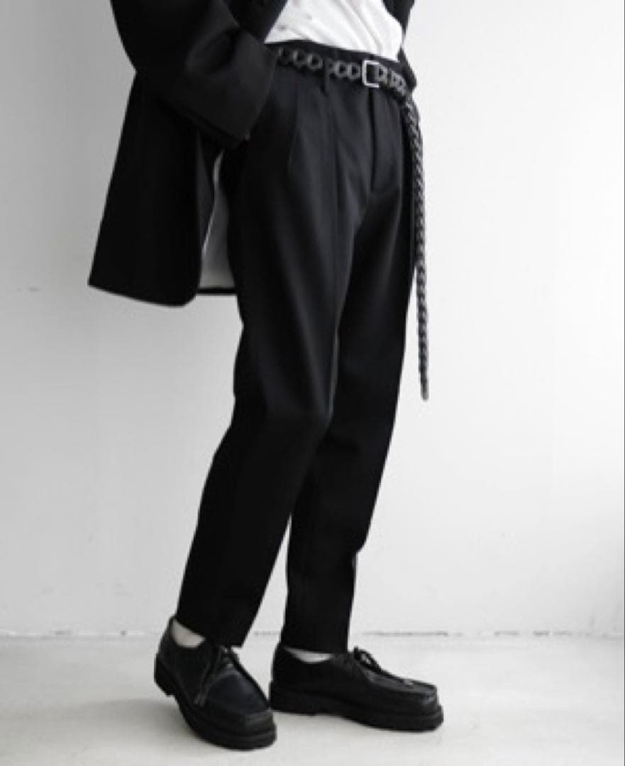 パンツ LUXURY MATERIAL SLIM CLASSIC TROUSERS 3