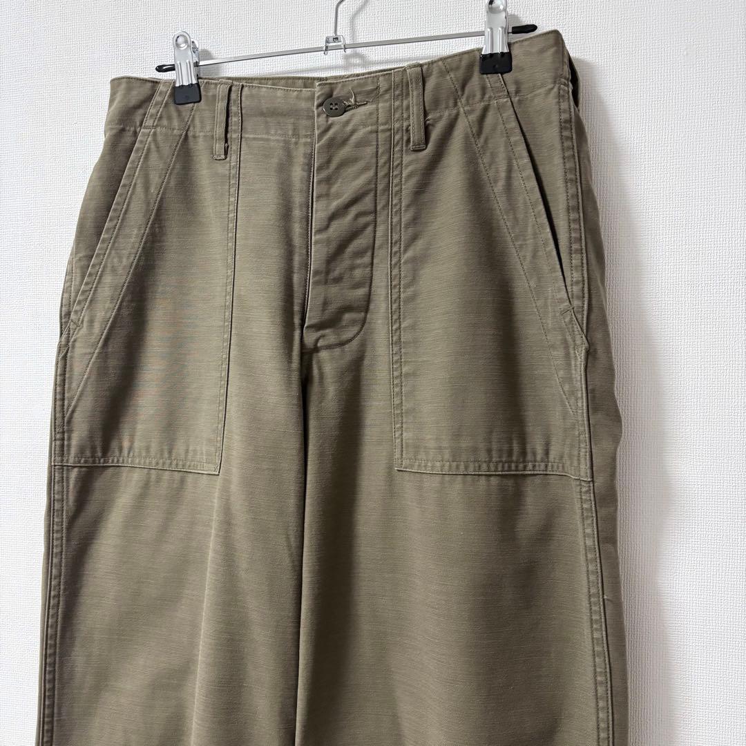 極美品！ BEAMS BOY BUZZ RICKSON'S サテンベイカーパンツ