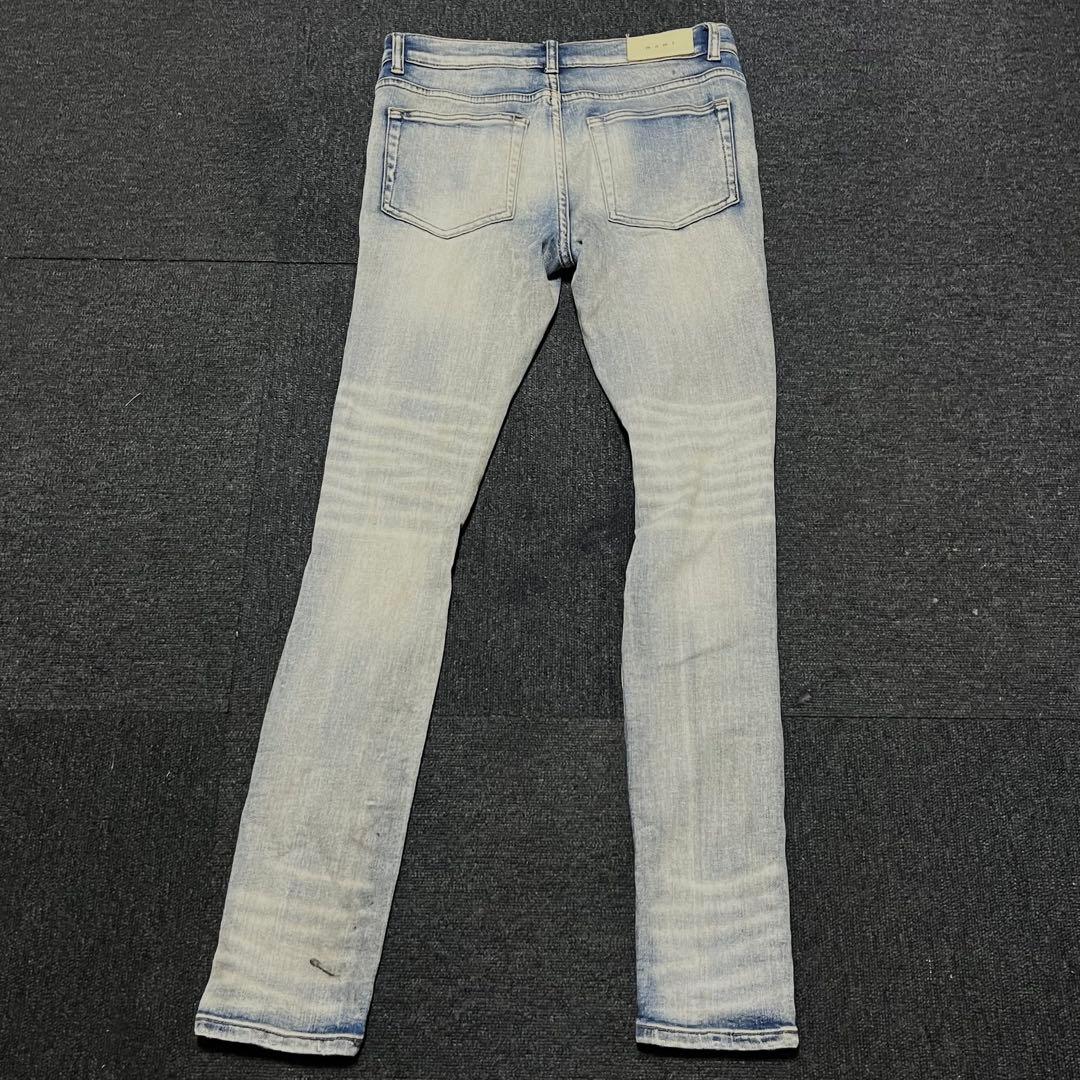 mnml　ミニマル　デニム　ダメージ加工　x201