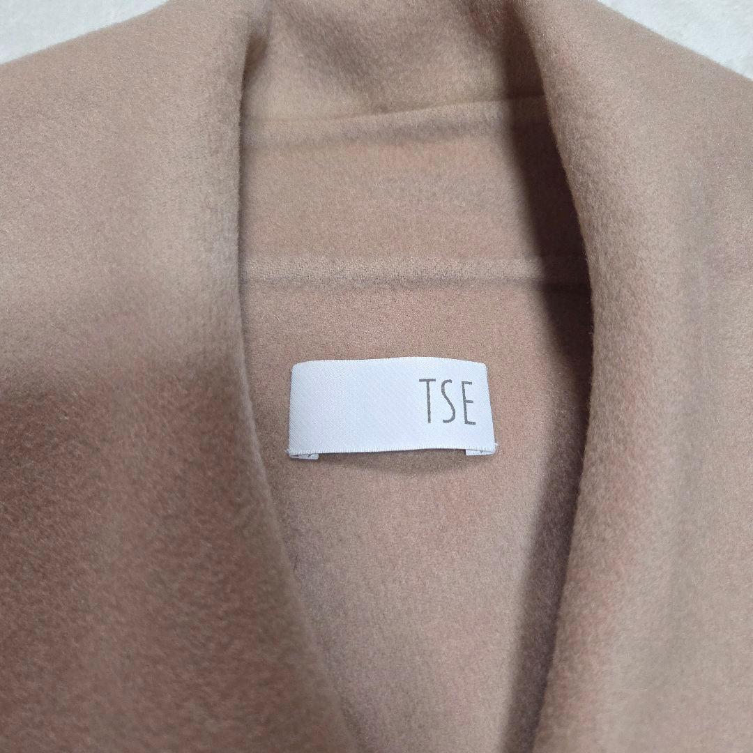 TSE ポンチョコート ケープ カシミヤ100% ショールカラー M～Lサイズ
