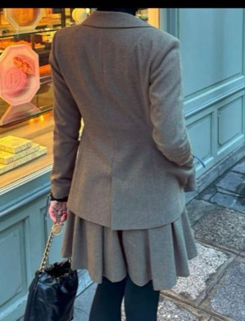 JENNE美脚フレンチパンツ　Sグレー22990円