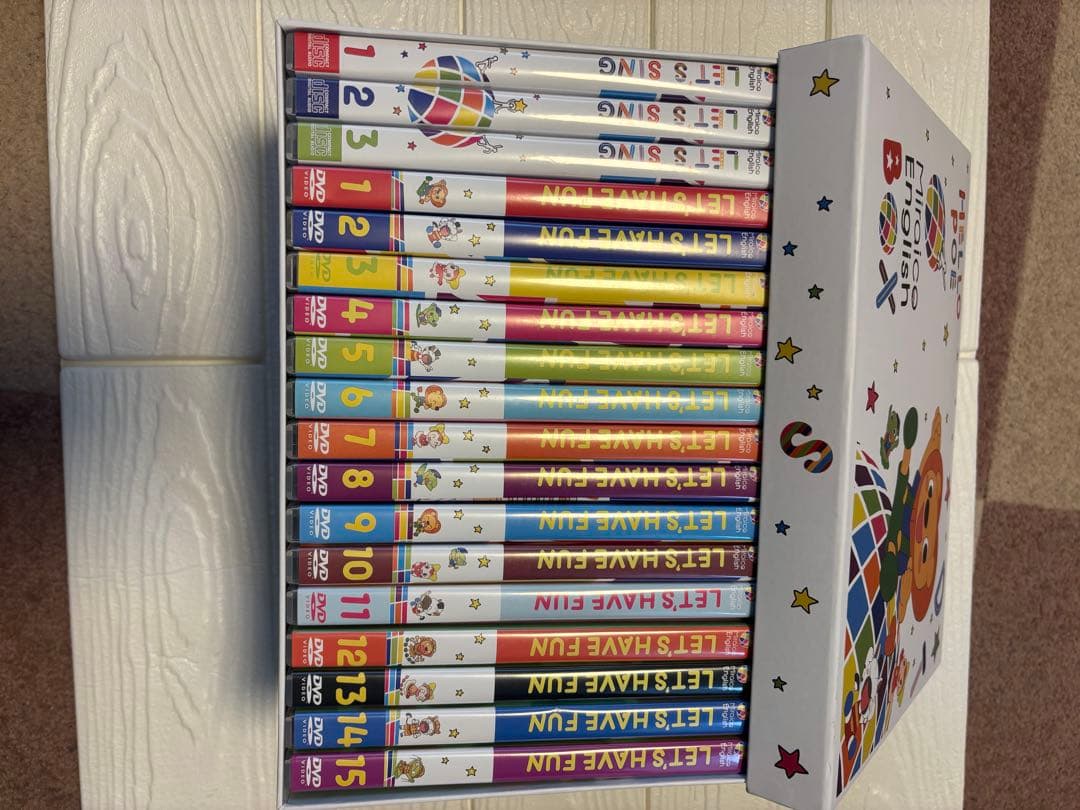 美品！Miraico English Box 15枚組 DVD➕CD3枚