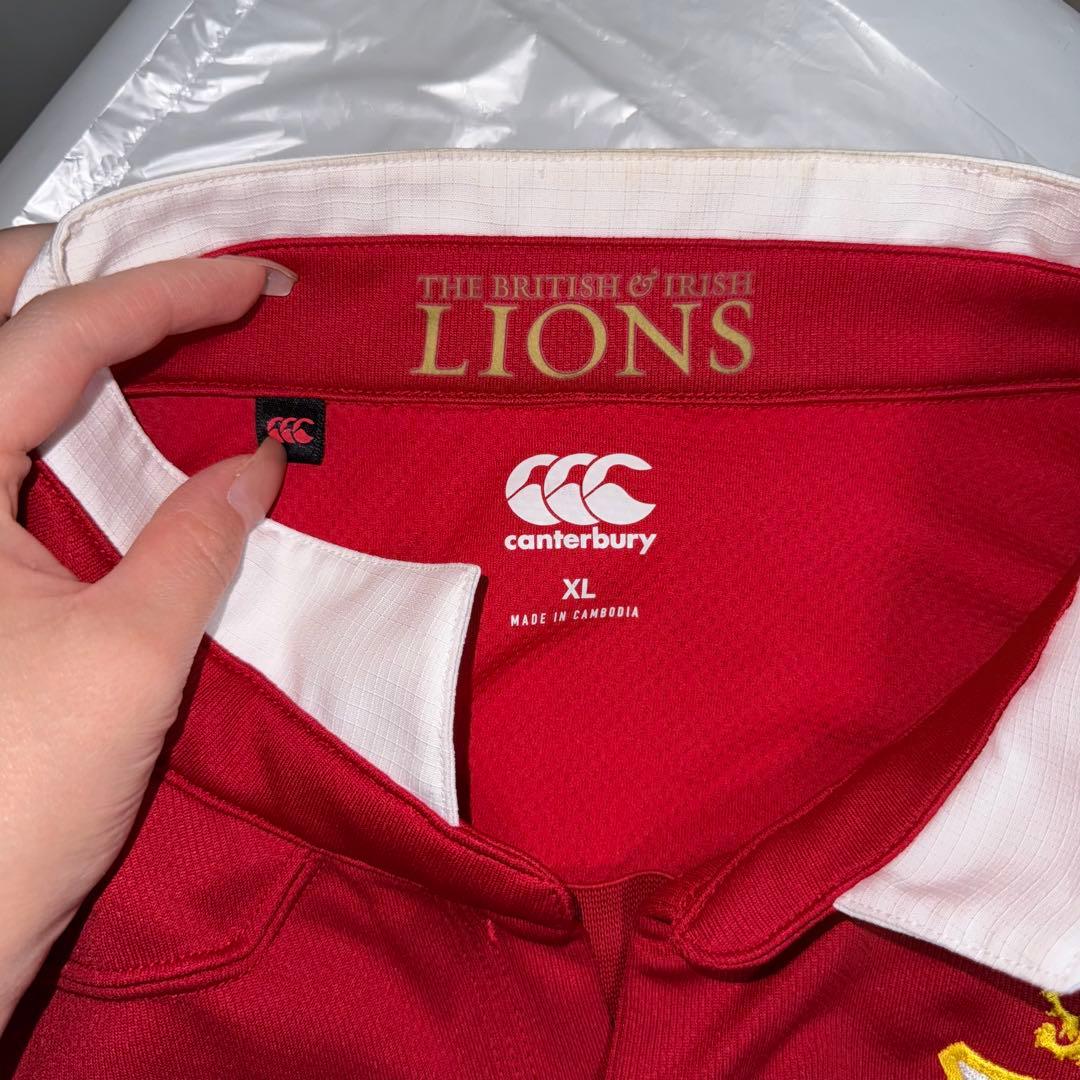 【新品未使用】カンタベリーブリティッシュ・アンド・アイリッシュ・ライオンズ XL