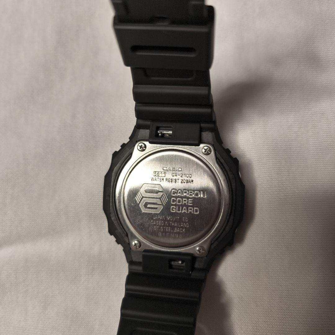 G-SHOCK GA-2100 カシオーク　ブラック