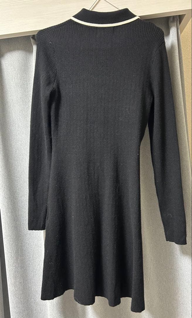 LILY BROWN×MARY QUANT ビジューボタンミニニットワンピース