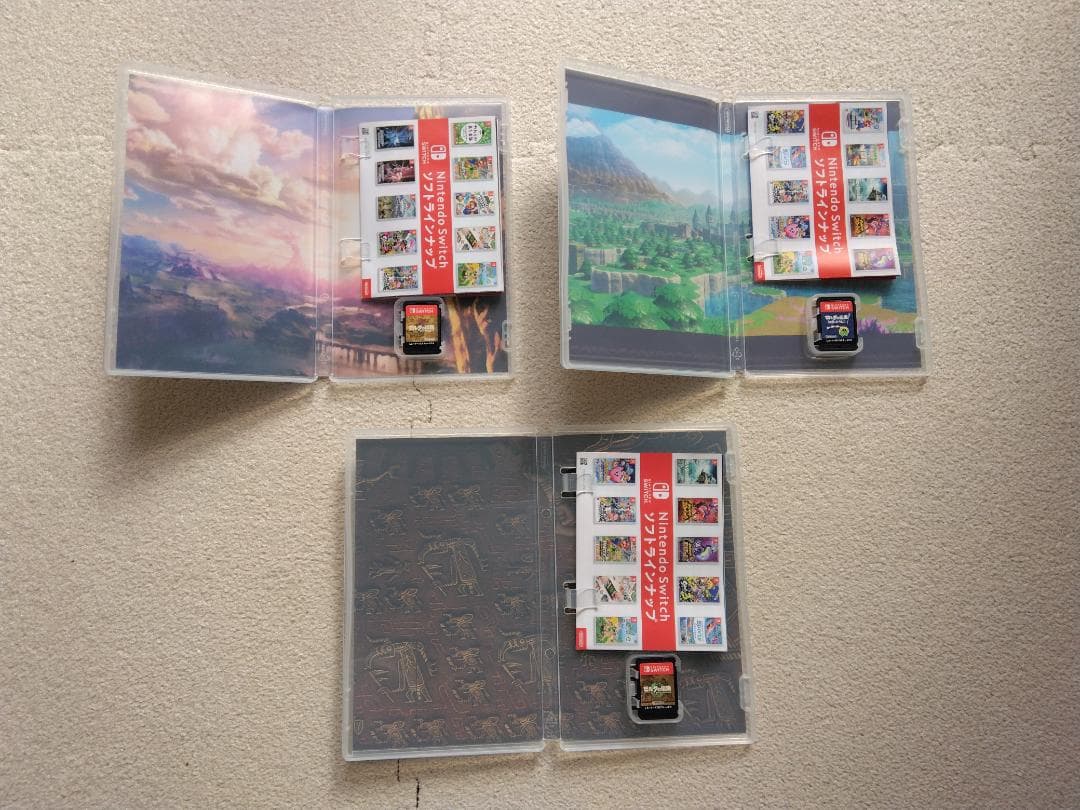 Nintendo 任天堂 Switch スイッチ ゼルダの伝説 ソフト3個セット