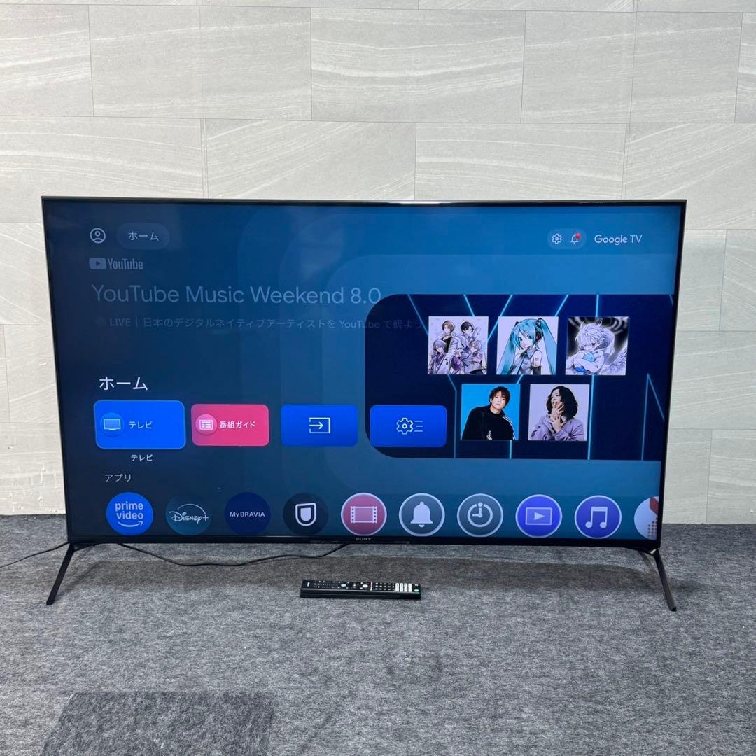 SONY 4K液晶テレビ 55インチ Google TV ネット動画 d4229