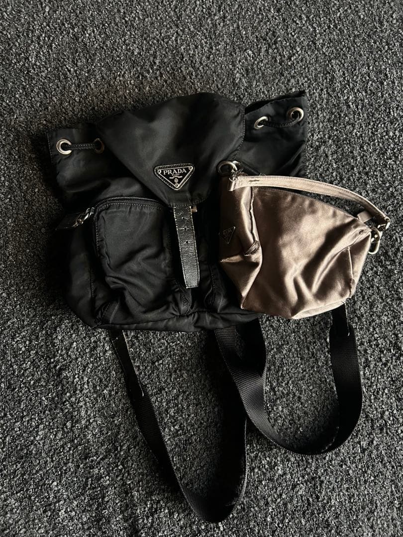 prada リュック　ショルダーバッグ　セット