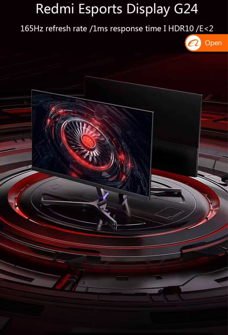 Xiaomi Redmi ゲーミングモニター 165Hz G24