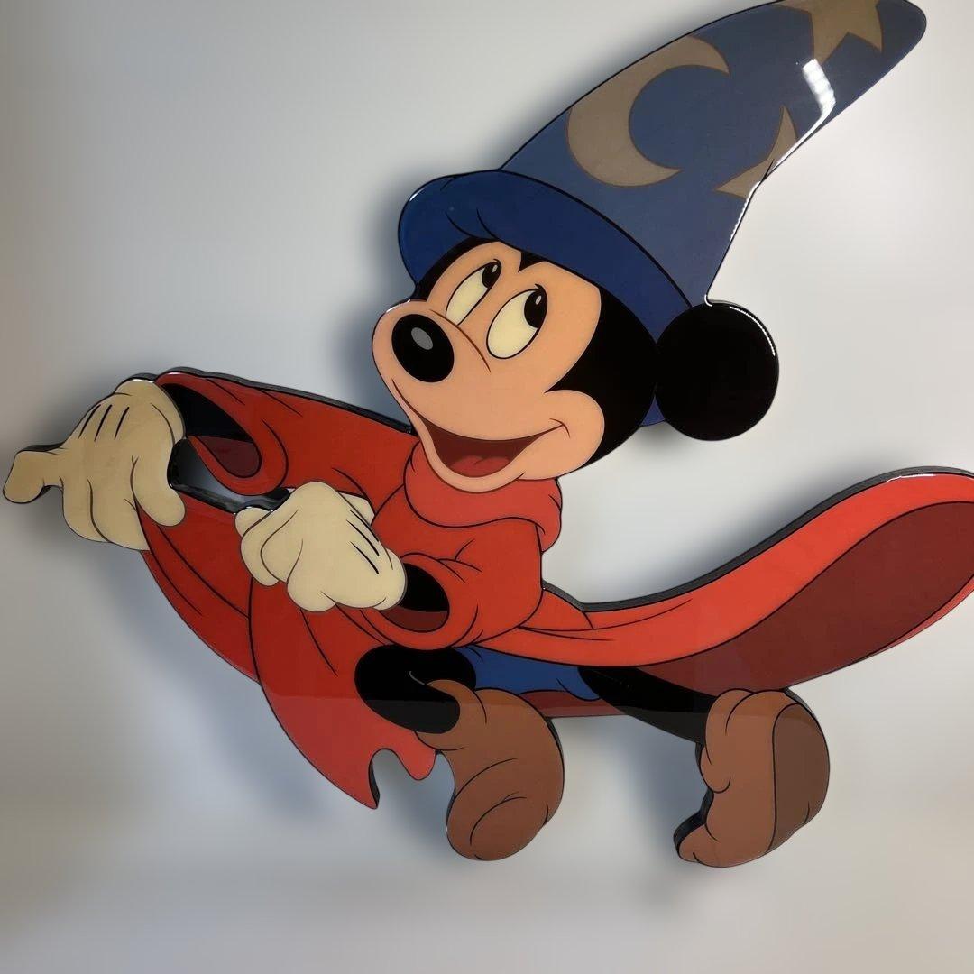 Disney ファンタジア ミッキー 大型壁掛けヴィンテージ