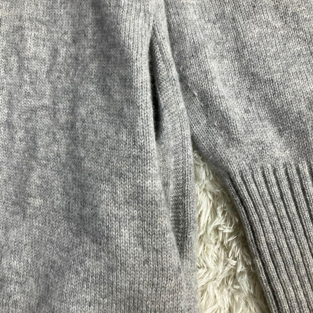 24AW✨23区　【洗える】カシミヤブレンド ニットワンピース　メリノウール