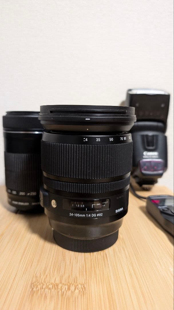 Canon EOS 7D Mark II　sigma24-105mm art