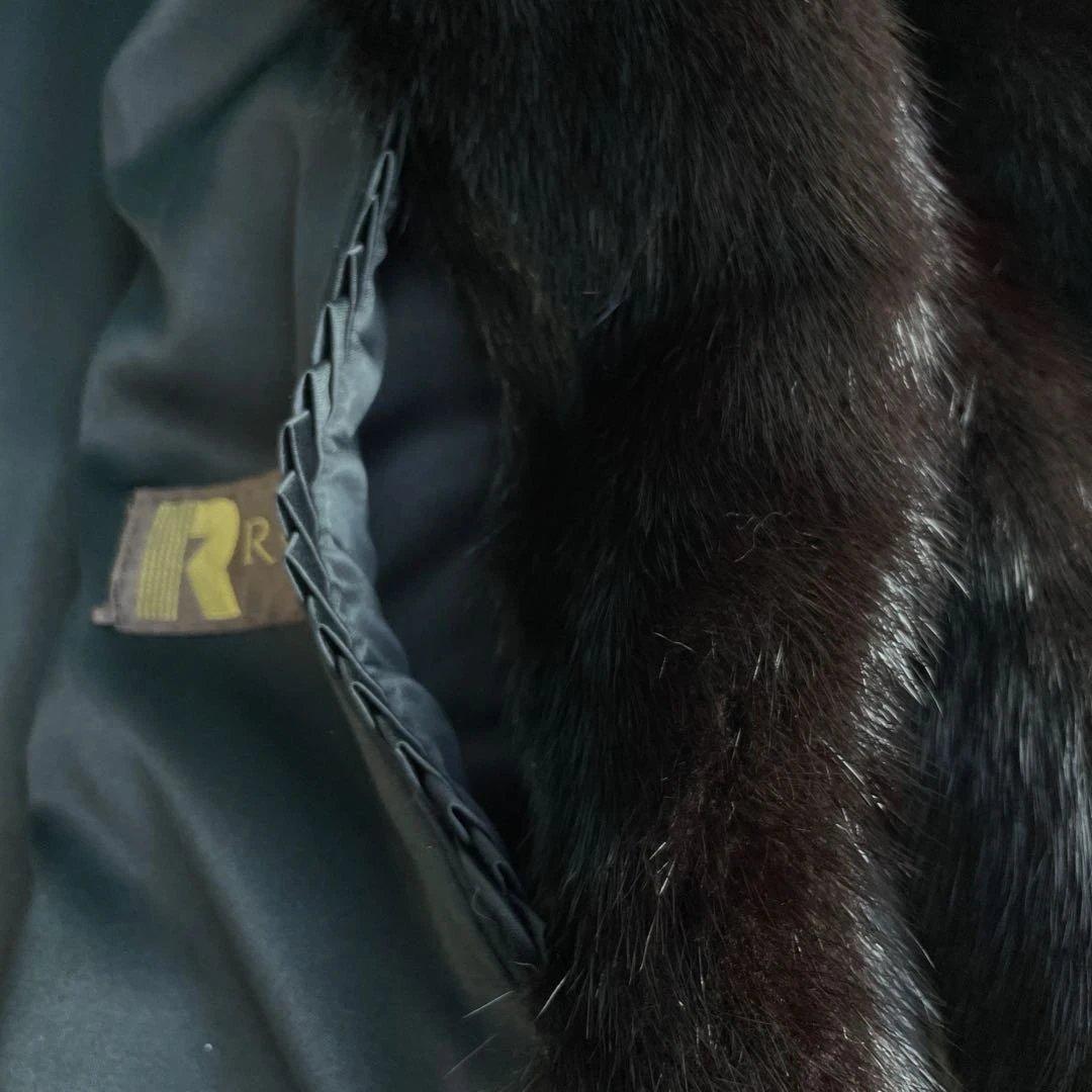 ダークミンク　ショートコート　サイズ１１　毛皮　ロイヤルミンクタナカ