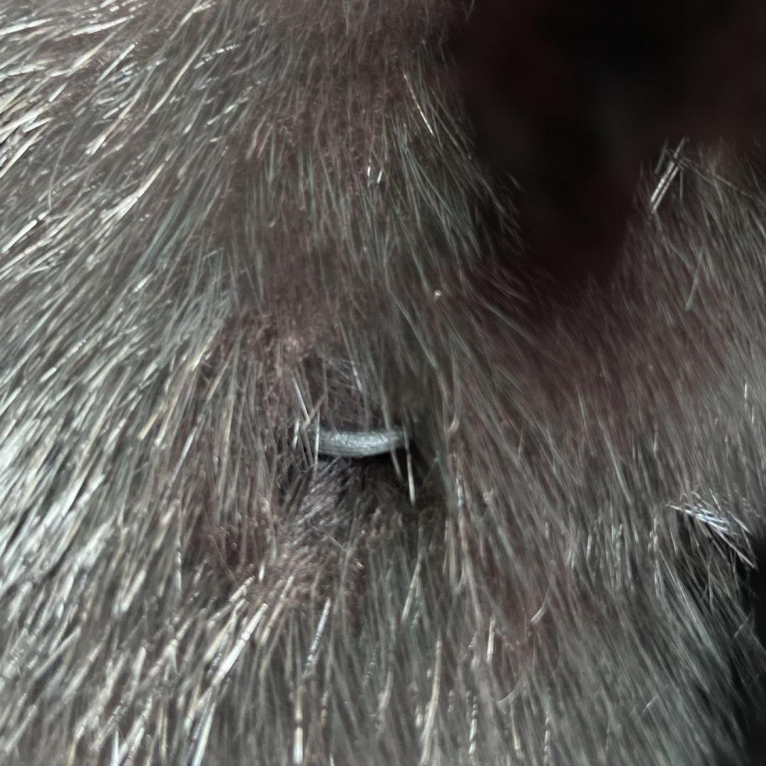 ダークミンク　ショートコート　サイズ１１　毛皮　ロイヤルミンクタナカ