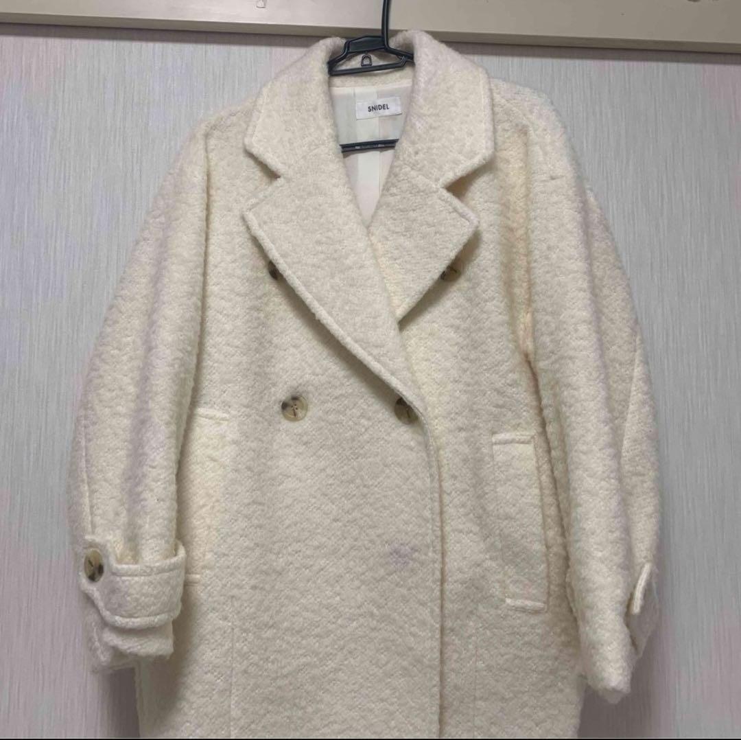 SNIDEL コクーンボアコート