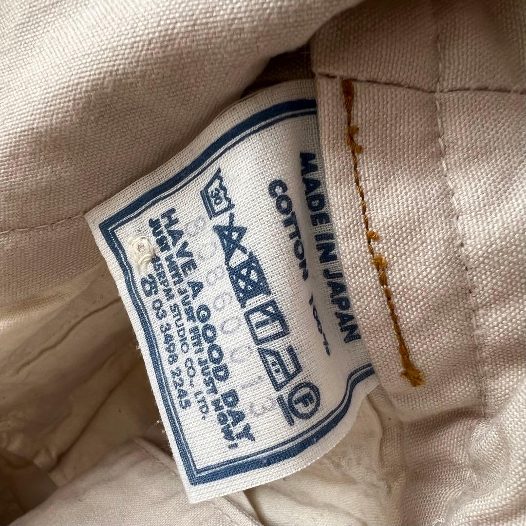 45r フォーティファイブアール コットン　ワイドパンツ おこめチノ　M ズボン