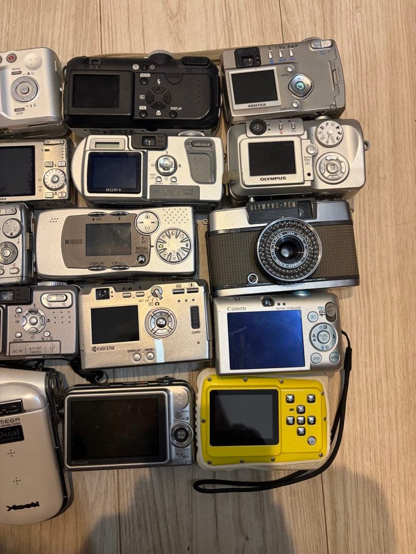 デジタルカメラとフィルムカメラ色々　ジャンク　20台