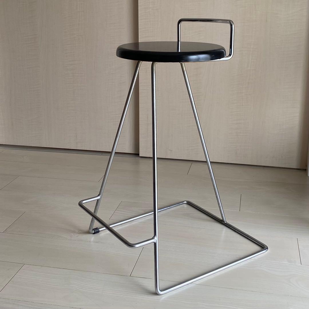 カウンターチェア 鉄脚 ハイチェア ビンテージ BARスツール
