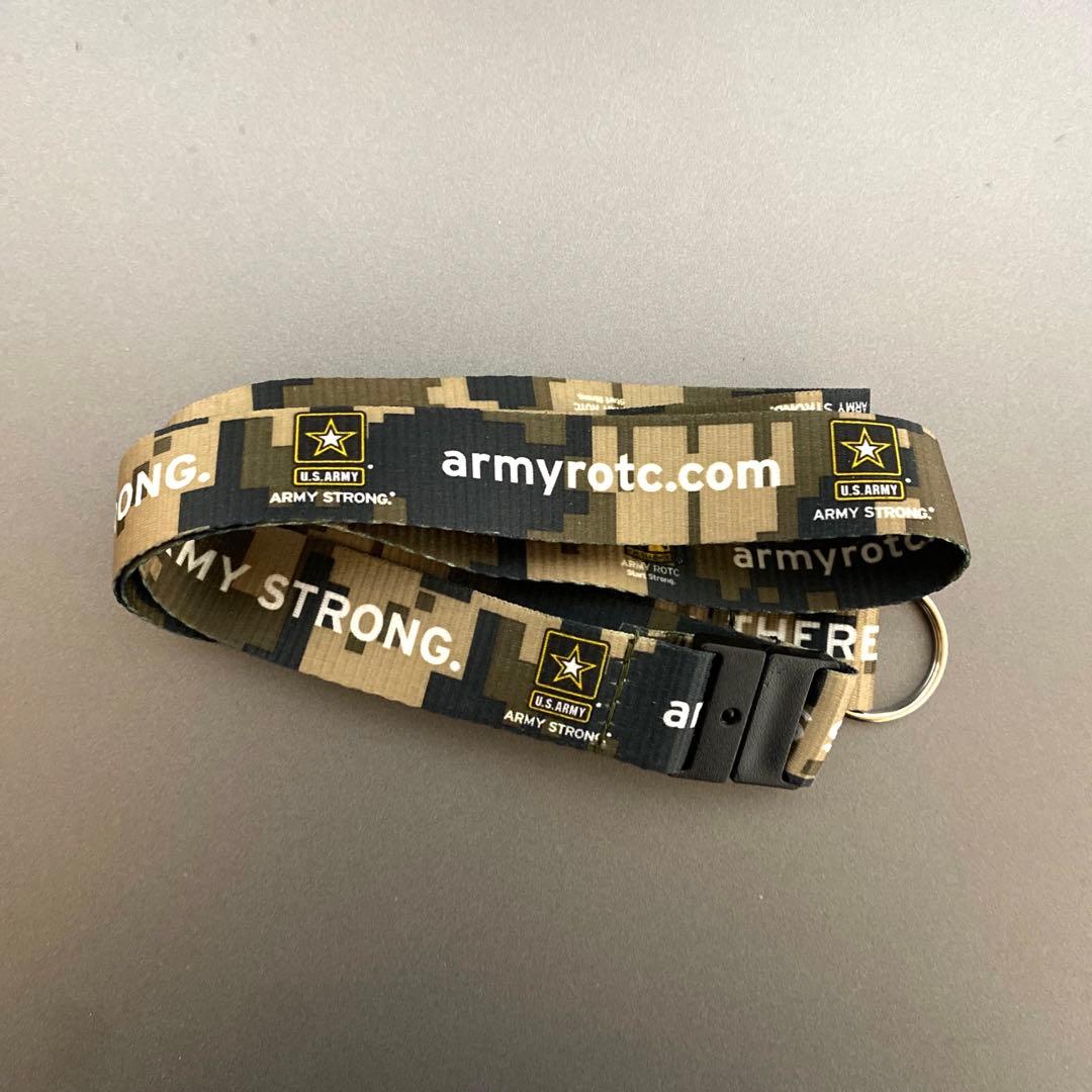 【激レア】US ARMY ROTC 首かけストラップ