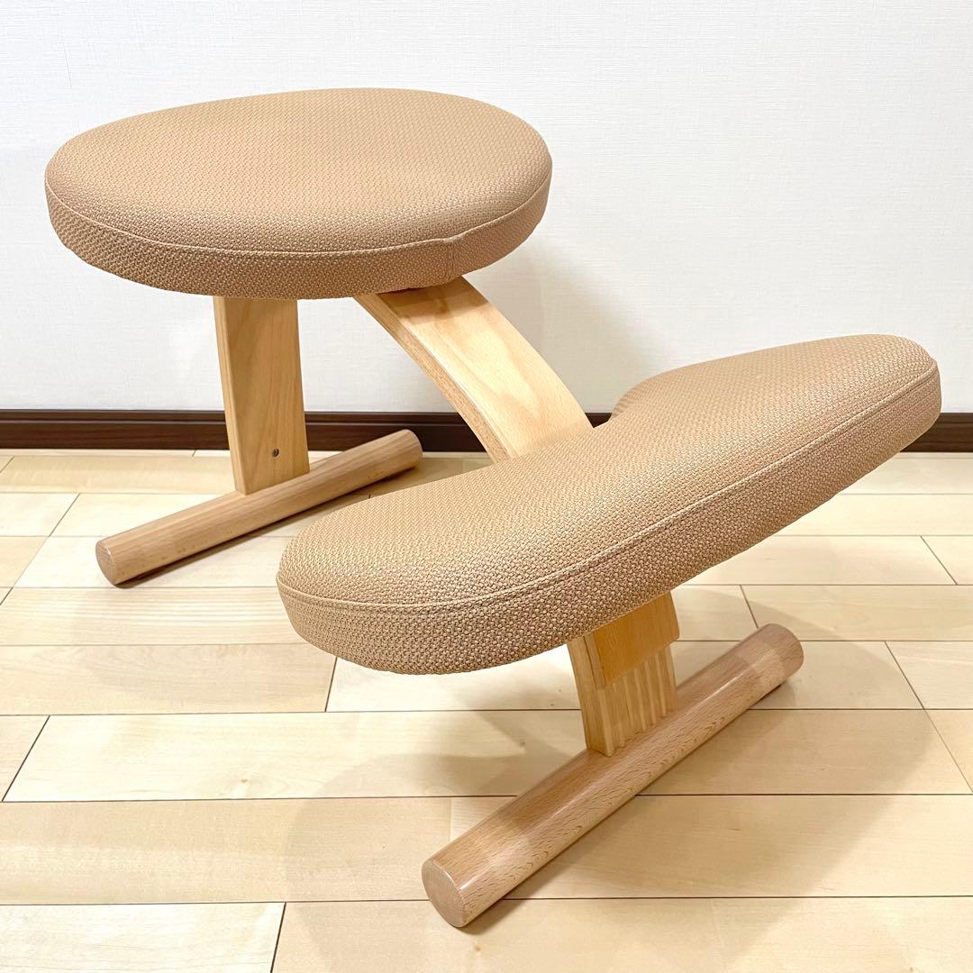 バランスラボ バランスイージー ショートフレーム ベージュ 中古美品