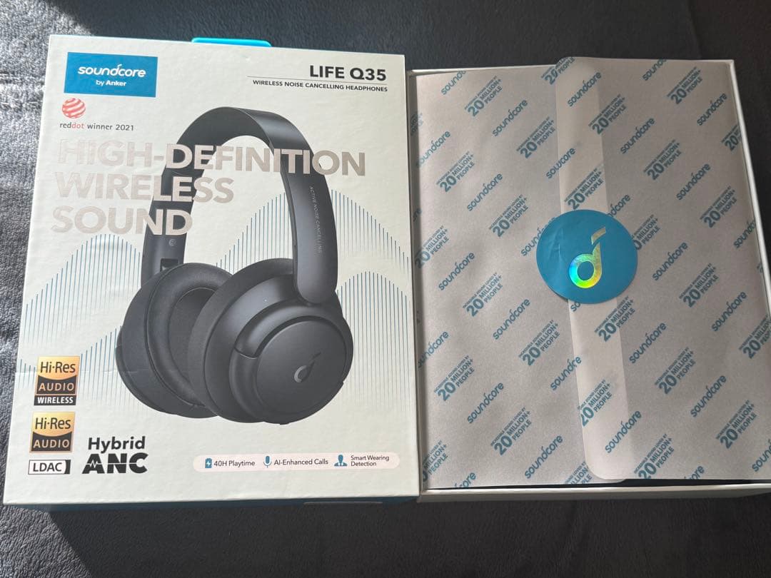 Soundcore LIFE Q35 ワイヤレスヘッドフォン