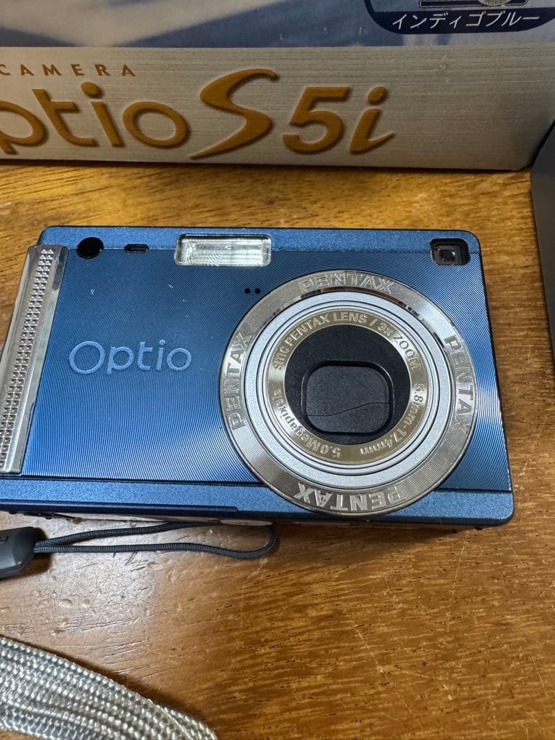 【美品＆箱付き】PENTAX Optio S5i オールドコンデジ ペンタックス