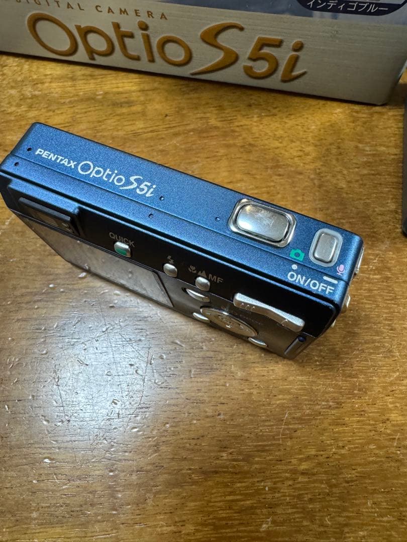 【美品＆箱付き】PENTAX Optio S5i オールドコンデジ ペンタックス