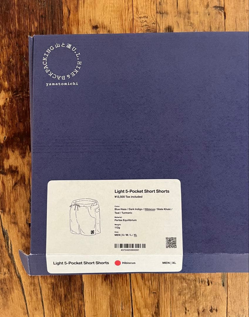 【即購入可】山と道 SS25 Light 5Pocket Shorts XL