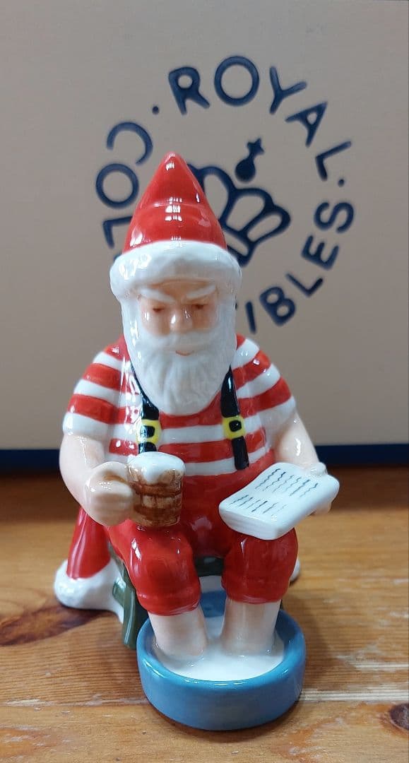 ☆美品☆　ロイヤルコペンハーゲン　 サンタクロース 2014 フィギュリン