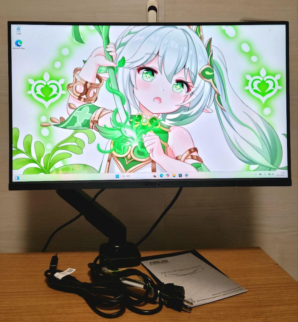 美品　ASUS 4K モニター ProArt PA279CRV