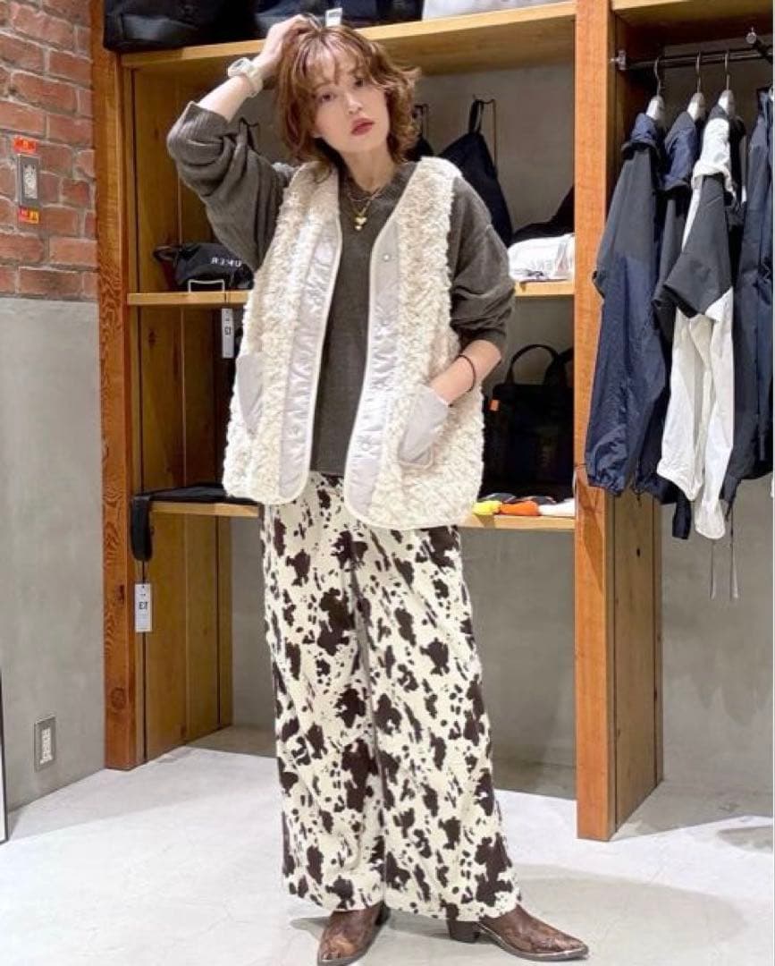 【新品】 niko and… ニコアンド アソートファーベスト