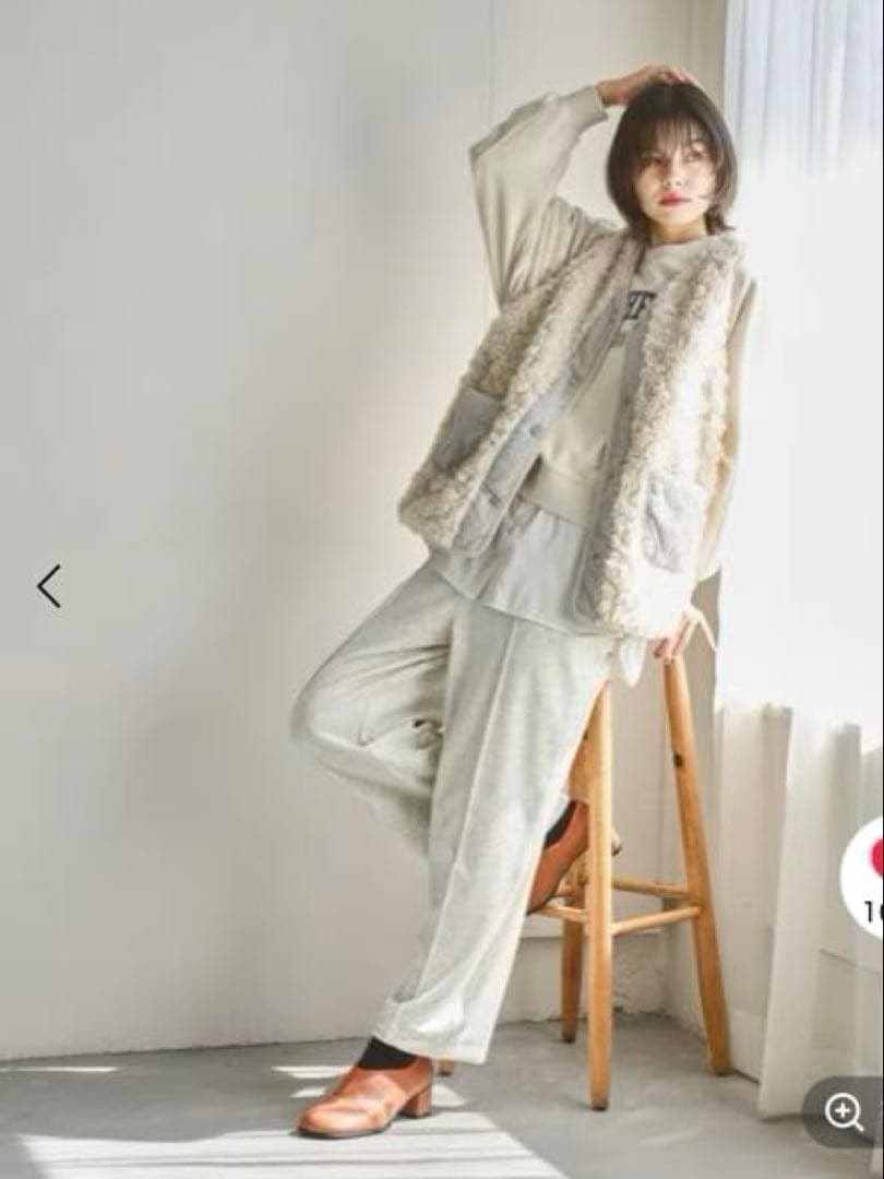 【新品】 niko and… ニコアンド アソートファーベスト