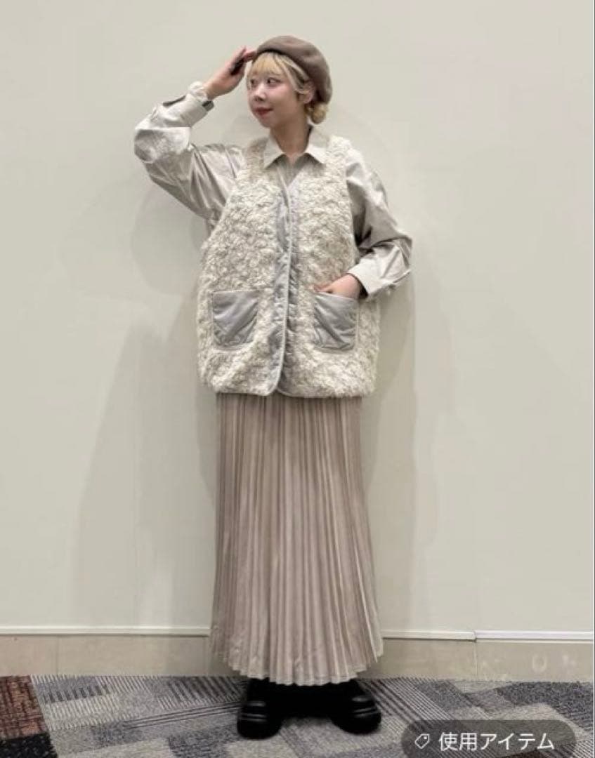 【新品】 niko and… ニコアンド アソートファーベスト