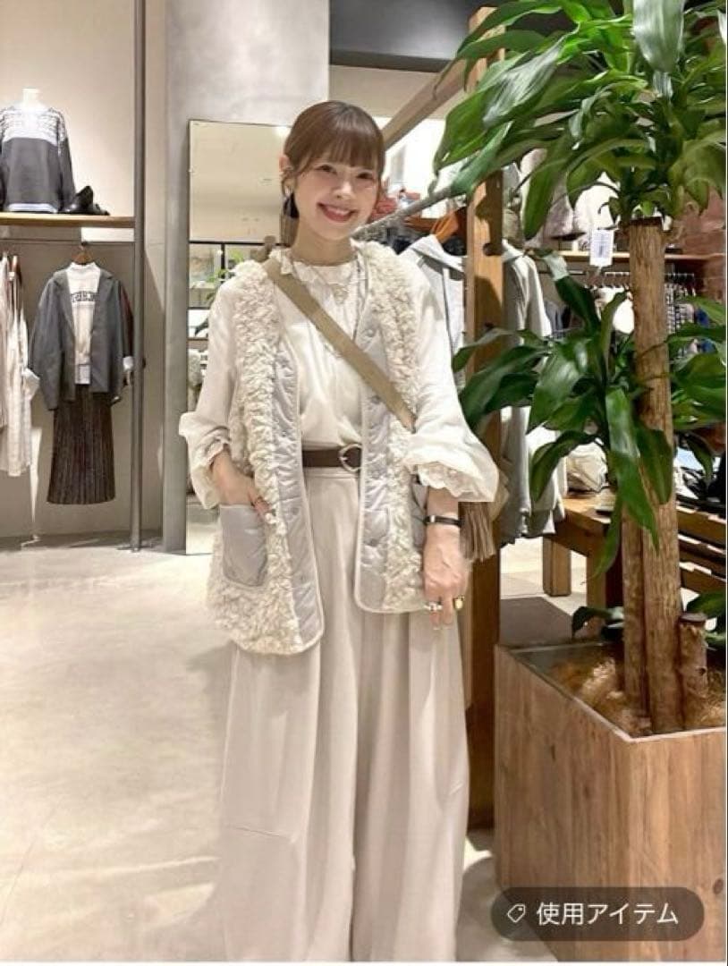 【新品】 niko and… ニコアンド アソートファーベスト