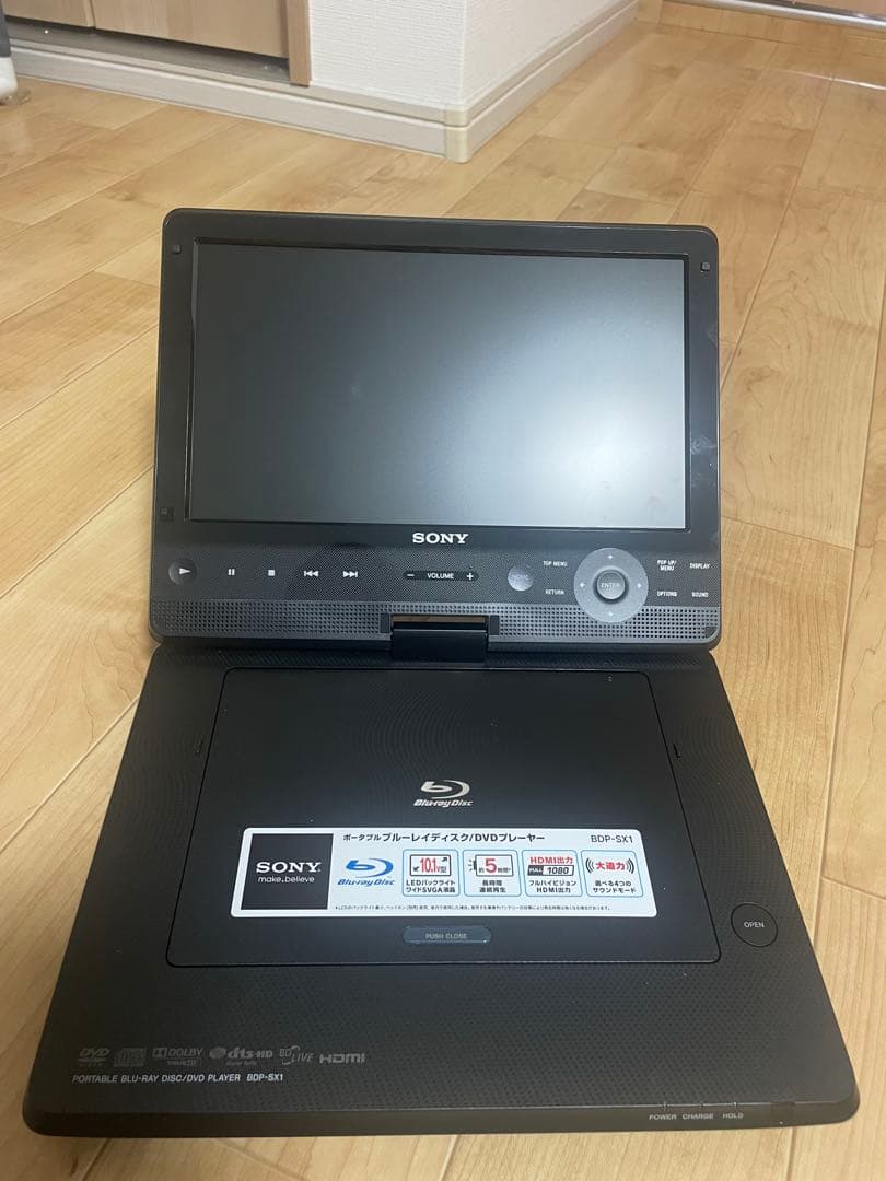 SONY ポータブルBlu-ray DVDプレーヤー　　BDP-SX1