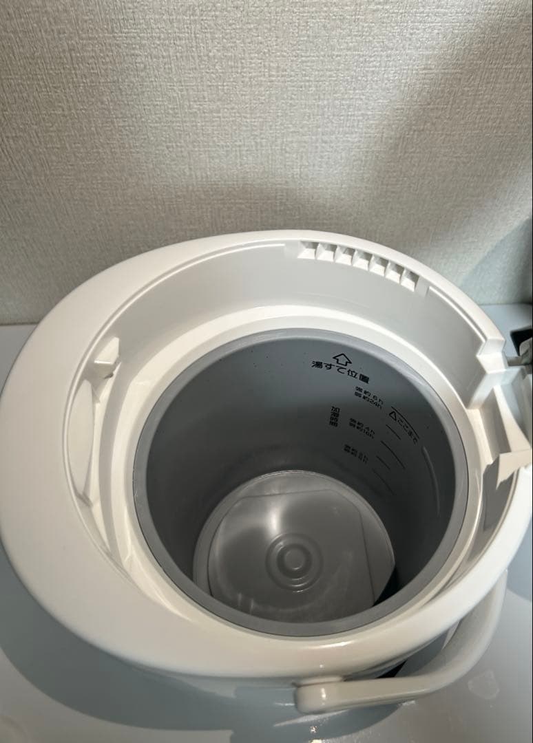 象印 スチーム式加湿器 2023年製 ホワイト