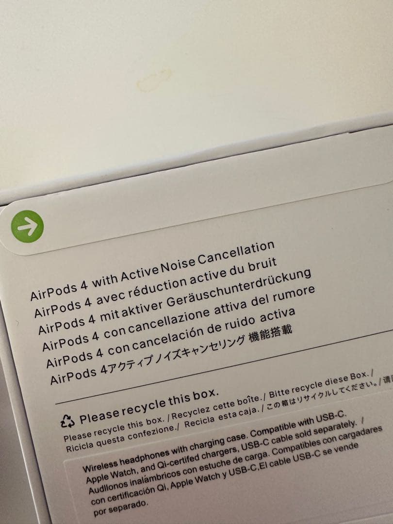 AirPods 4 (ANC) 本体 03057