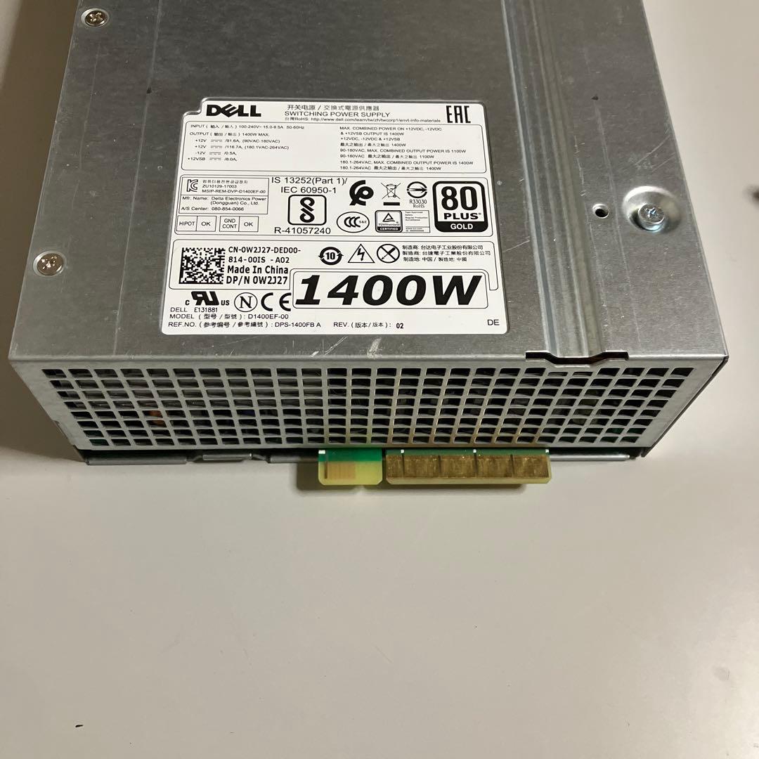 DELL D1400EF0 1400W スイッチング電源ユニット