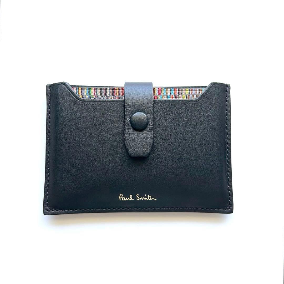 PAUL SMITH ポールスミス カードケース 名刺入れ マルチストライプ