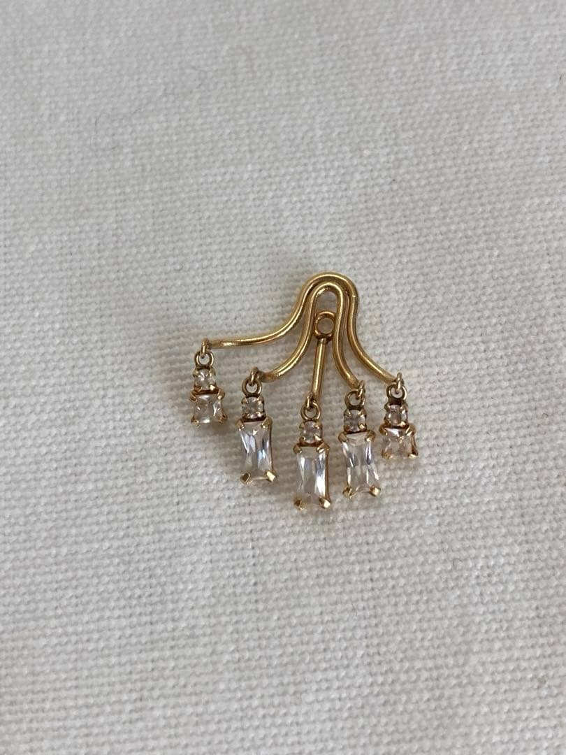 agate ピアスチャーム　片耳