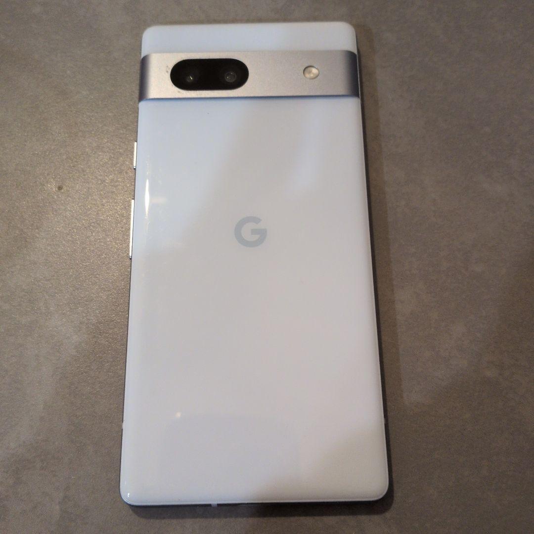 Google Pixel 7a 本体 Sea（ライトブルー）