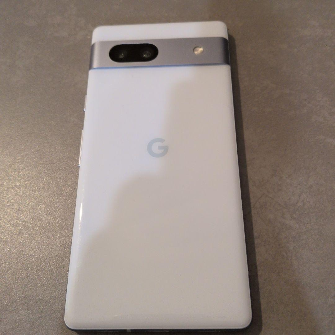 Google Pixel 7a 本体 Sea（ライトブルー）