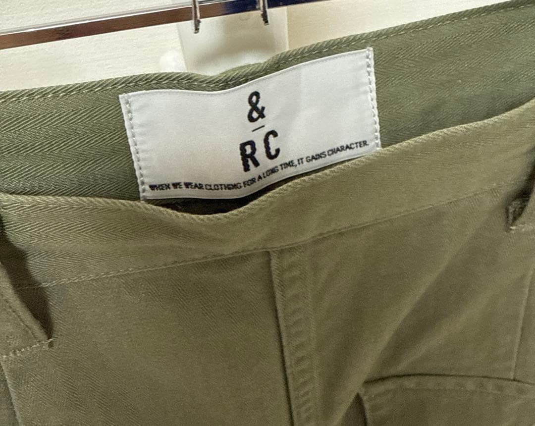 &RC ミリタリーユーティリティパンツ　限定値下げ！