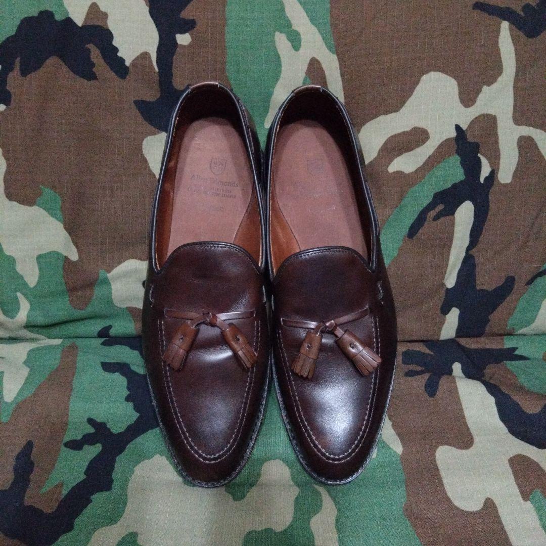 Allen Edmonds タッセル付き 足幅狭い方向け　10インチCワイズ