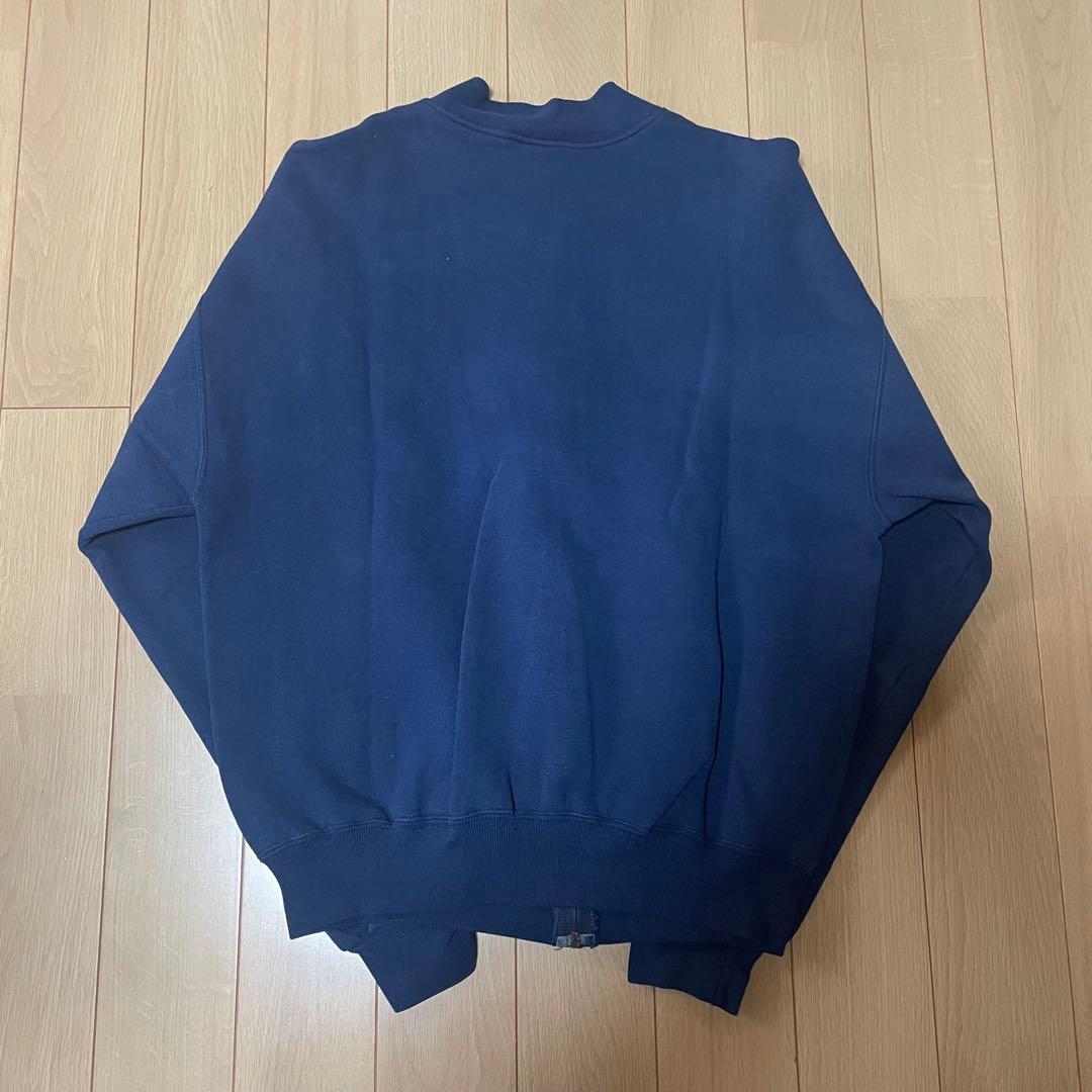 90s ラッセル　RUSSELL スウェット　フルジップカーディガン