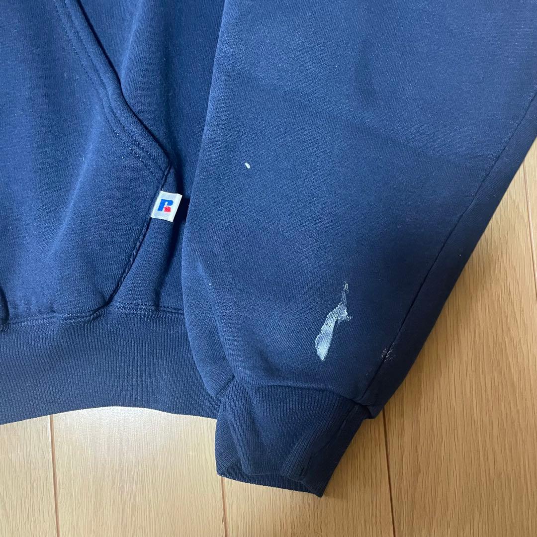 90s ラッセル　RUSSELL スウェット　フルジップカーディガン