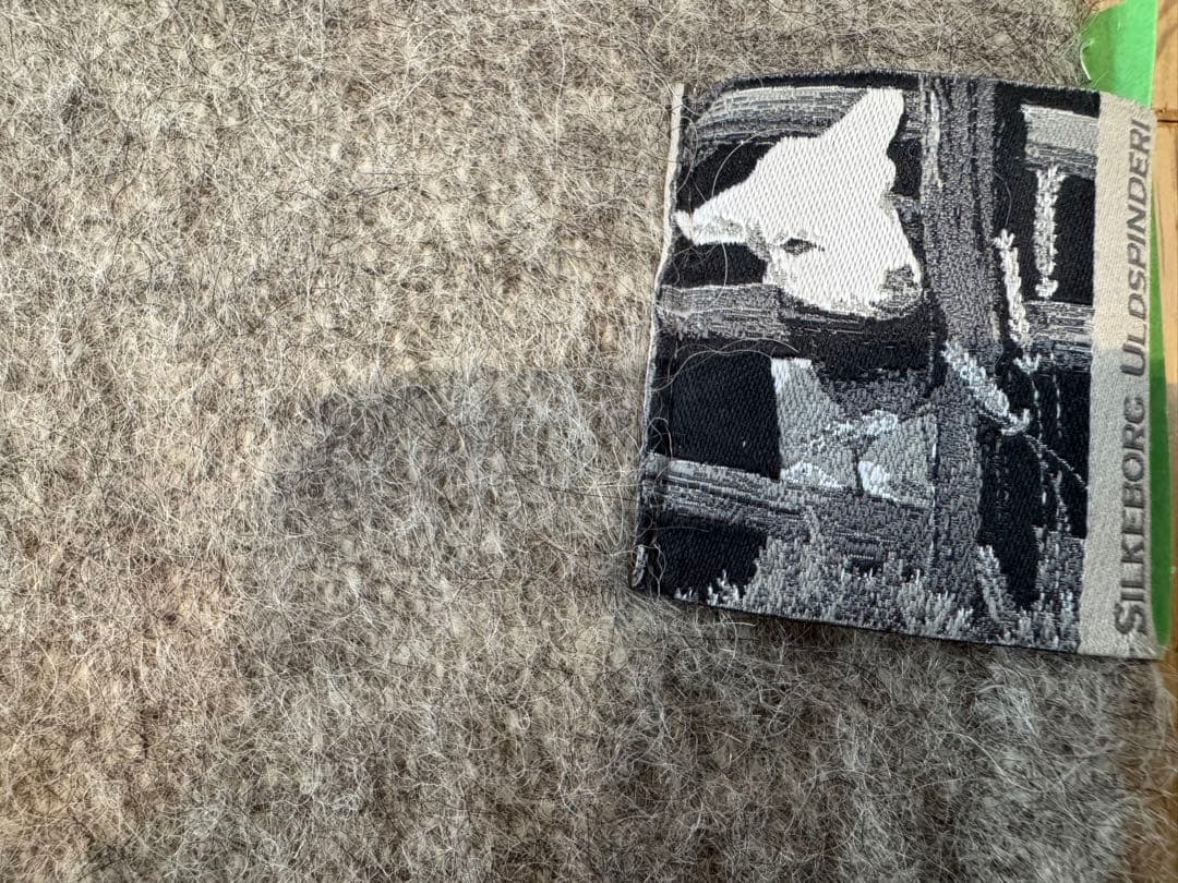 SILKEBORG 100%ウール ブランケット 毛布 ひざ掛け