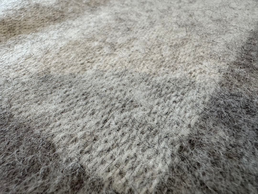 SILKEBORG 100%ウール ブランケット 毛布 ひざ掛け