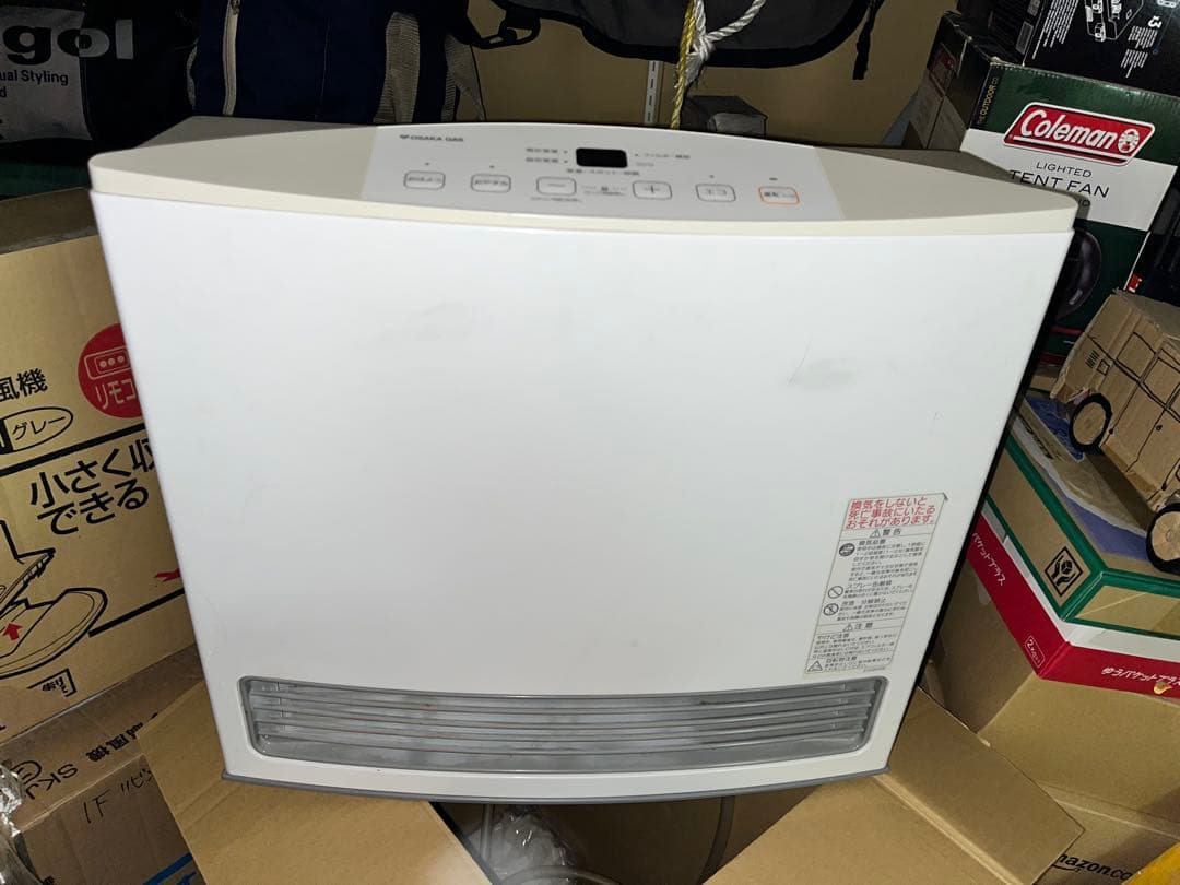 o*0様 ガスファンヒーター コンパクト NORITZ製/都市ガスGFH-400